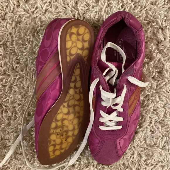 Coach sneakers size 6 - Picture 5 of 6